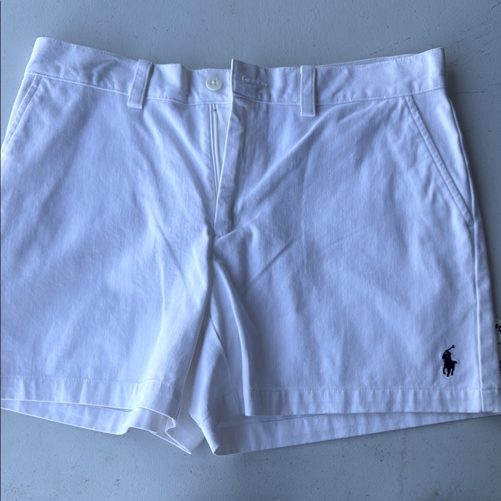 Ralph Lauren Women's White Bermudas